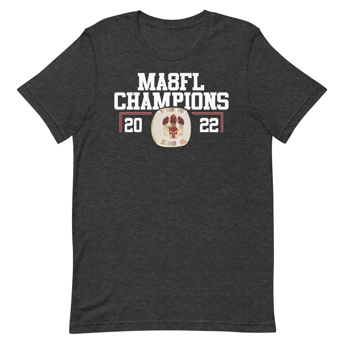Peoria Punishers MA8FL Champions Unisex t-shirt