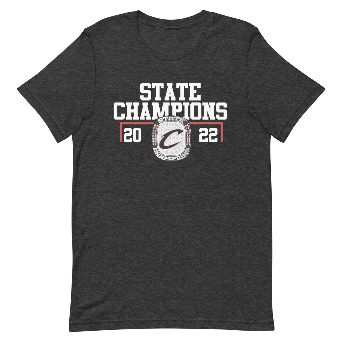 Clearfield Area Senior High School 2022 State Championship Ring Unisex t-shirt