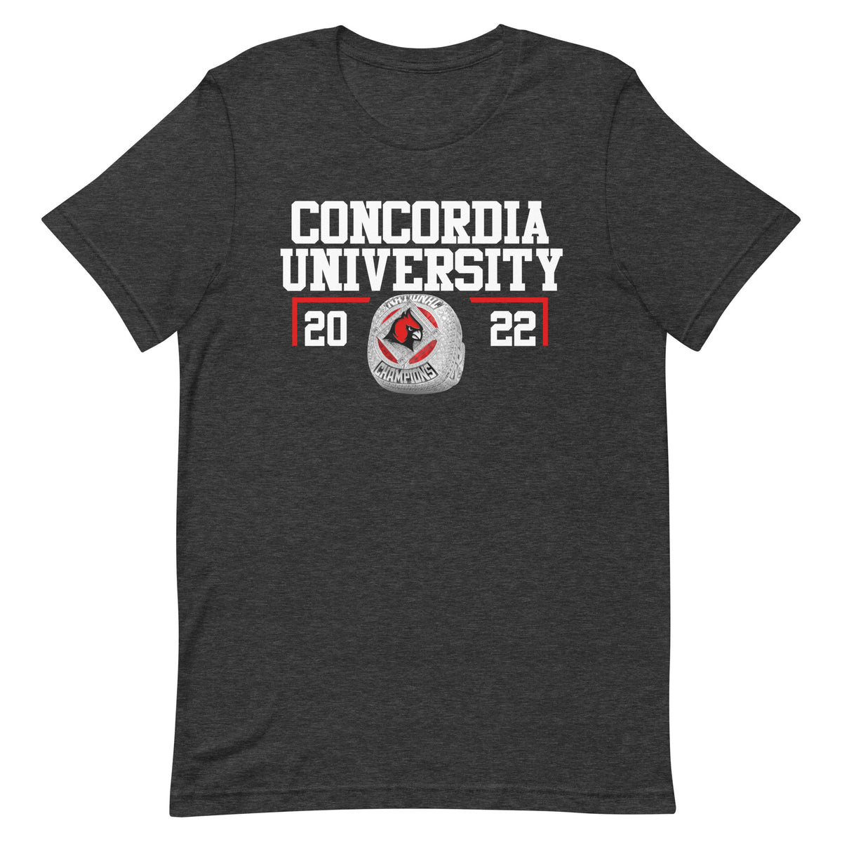 Concordia University Ann Arbor 2022 National Championship Ring Unisex t-shirt