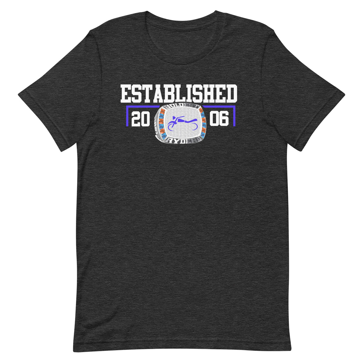 Boldest Ryders Motorcycle Club Ring  Unisex t-shirt