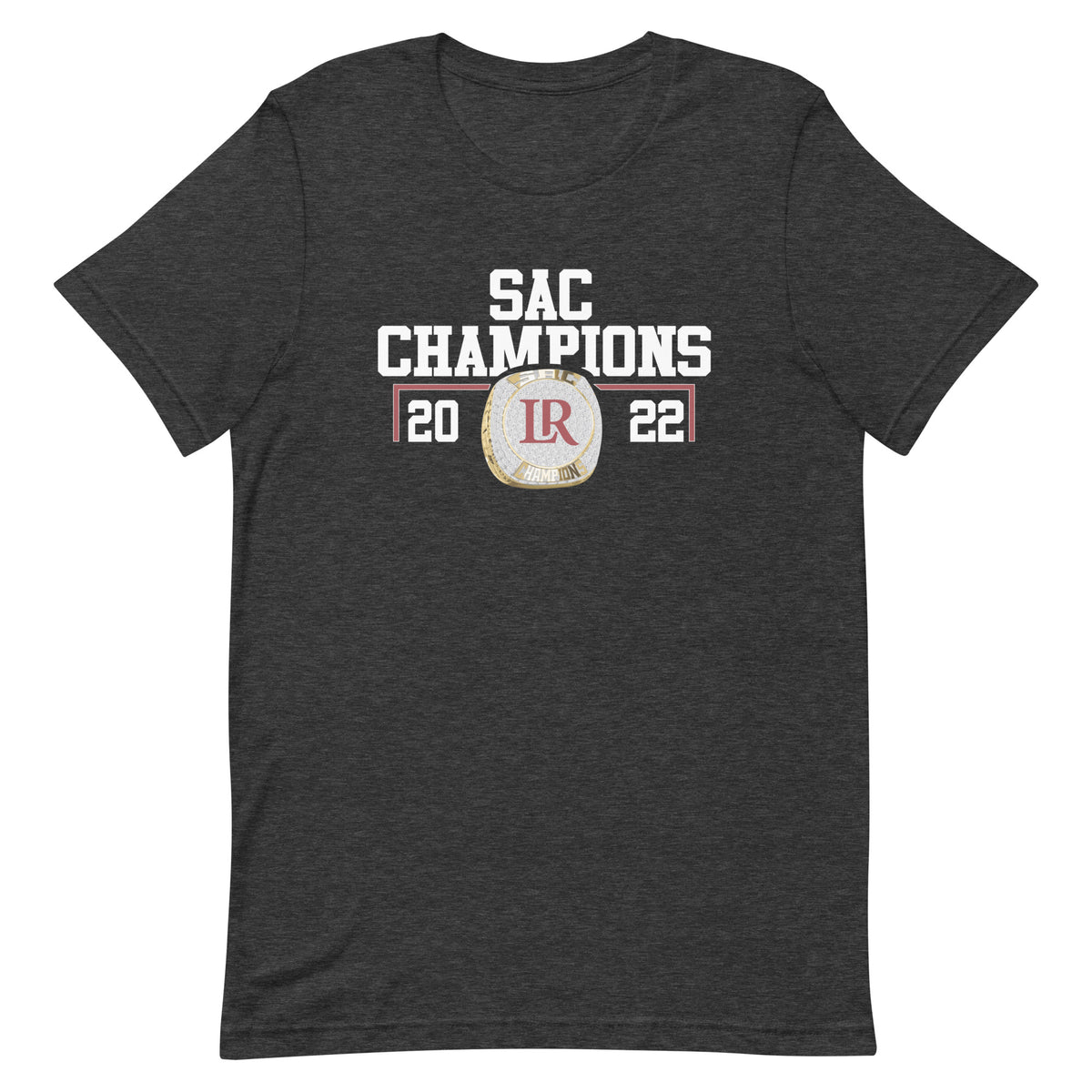Lenoir-Rhyne University 2022 SAC Championship Ring Unisex t-shirt
