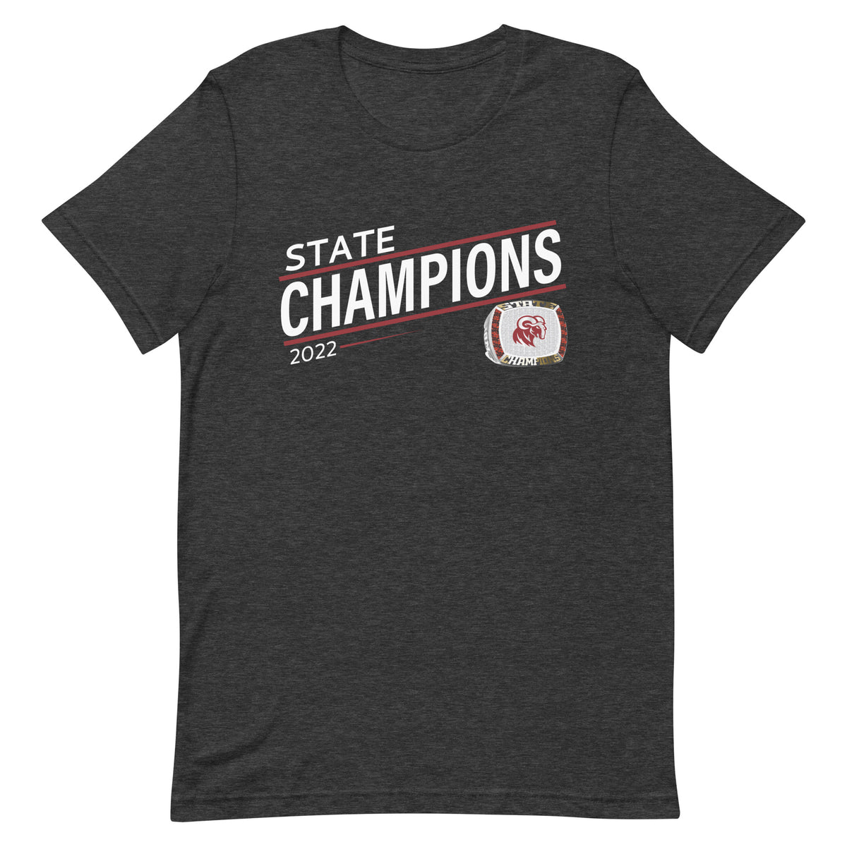 Merino High School 2022 State Championship Ring Redline Unisex t-shirt