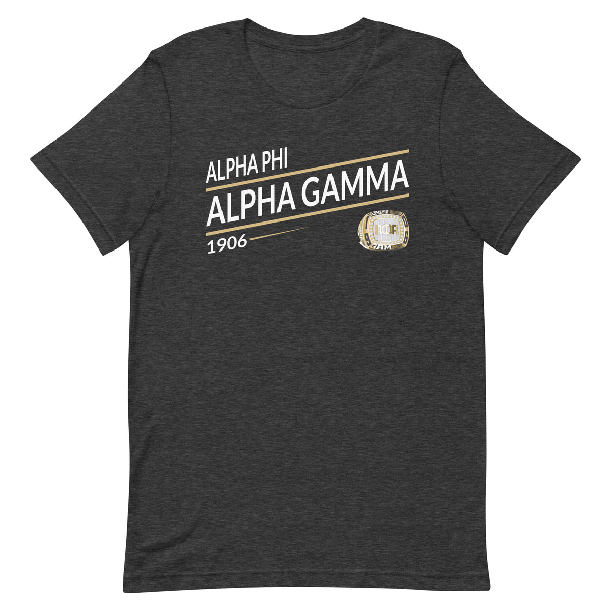 Alpha Phi Alpha 1906 Championship Ring Unisex t-shirt