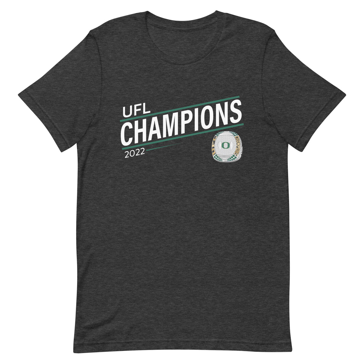 Motorcity Outlaws 2022 UFL Championship Ring Unisex t-shirt
