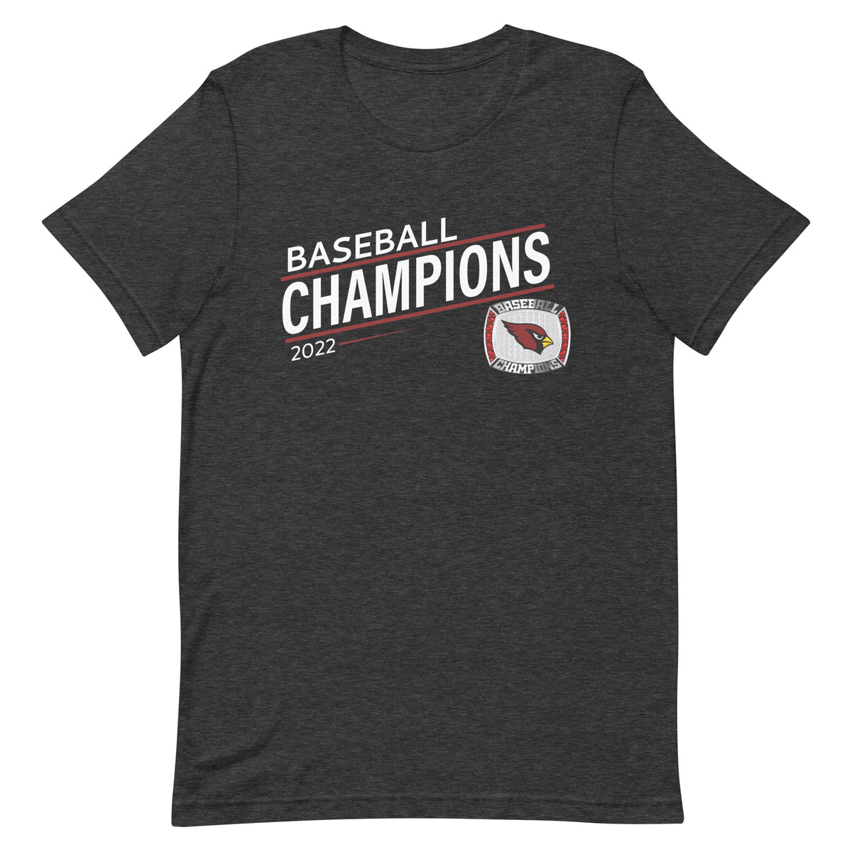 Fairmont Senior High School 2022 Baseball Championship Ring Unisex t-shirt