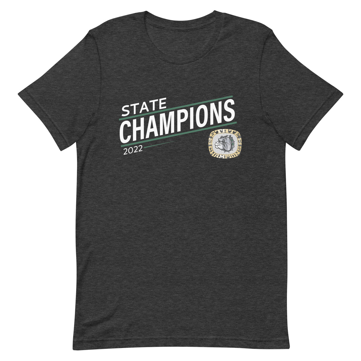 Melbourne High School Gold 2022 State Championship Ring Unisex t-shirt