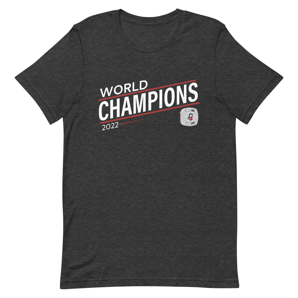 Police Softball Red Line 2022 World Championship Ring Unisex t-shirt