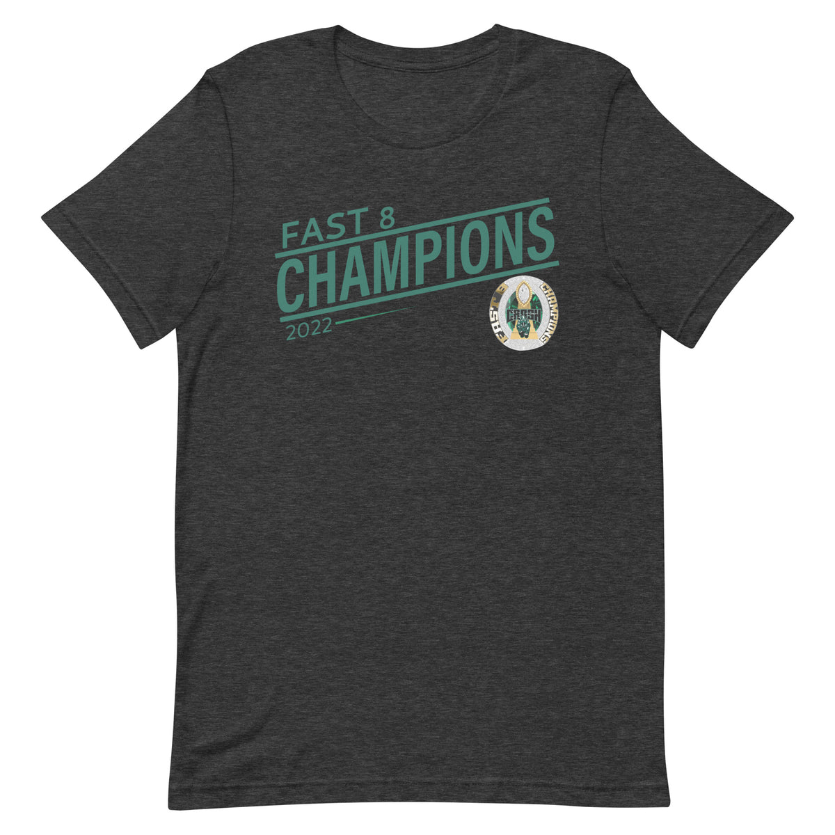 Collin County Crash Fast 8 Champions (Silver Ring) Unisex t-shirt