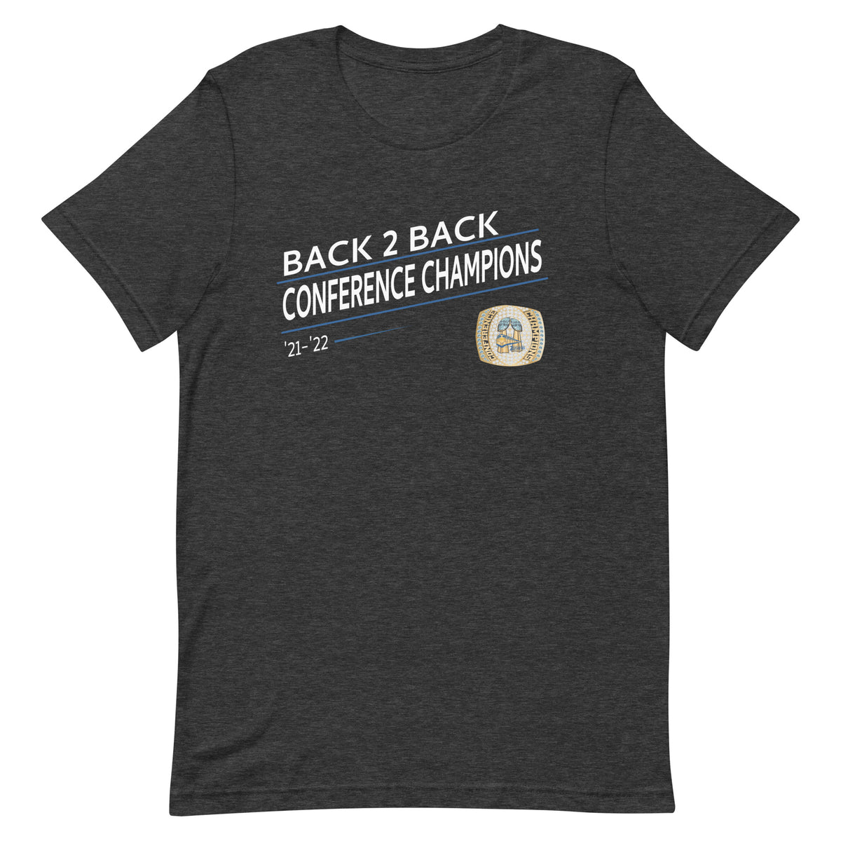 St. Mary Catholic ’21-’22 Back 2 Back Conference Championship Ring Unisex t-shirt