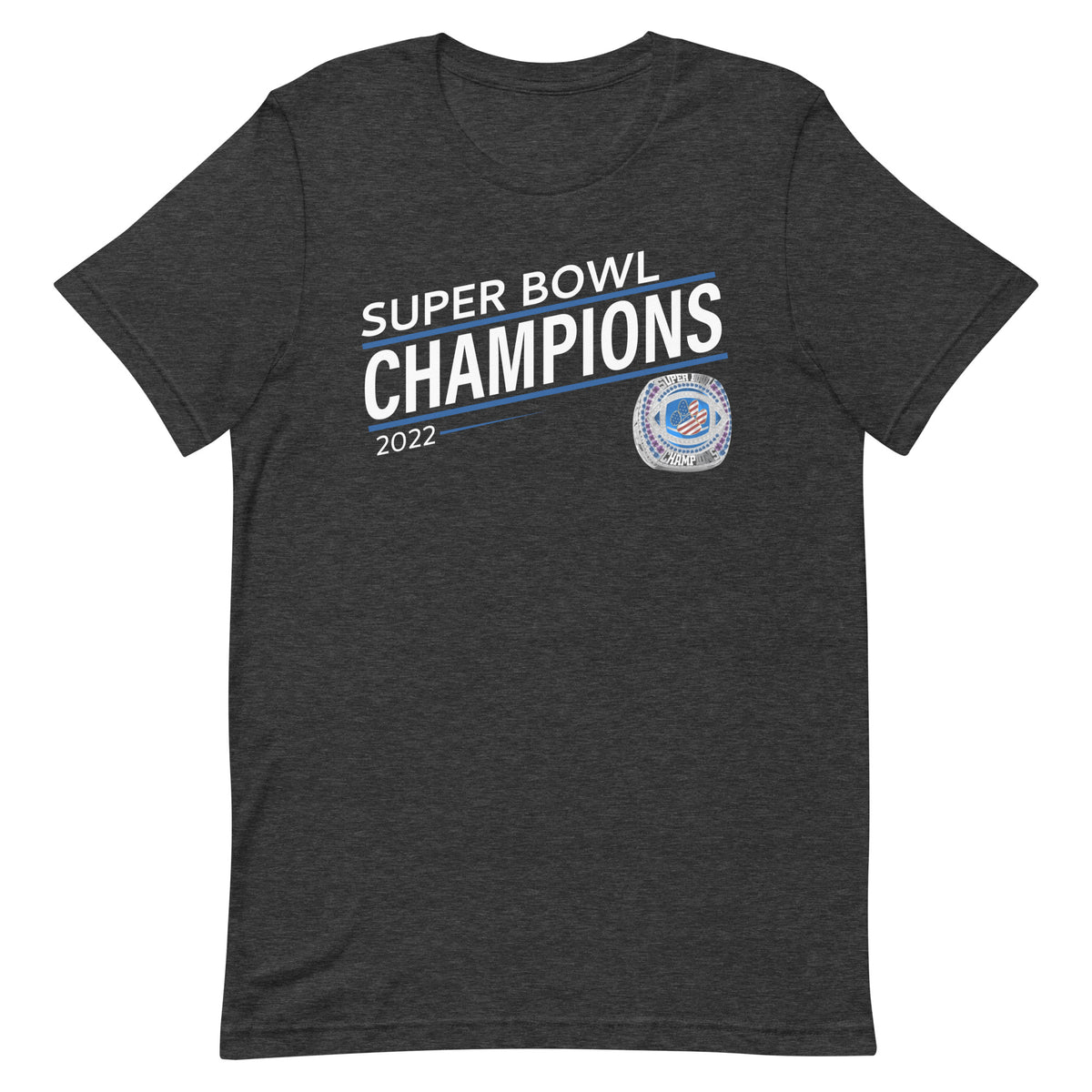 Wilmington Bobcats 2022 Super Bowl Championship Ring Unisex t-shirt
