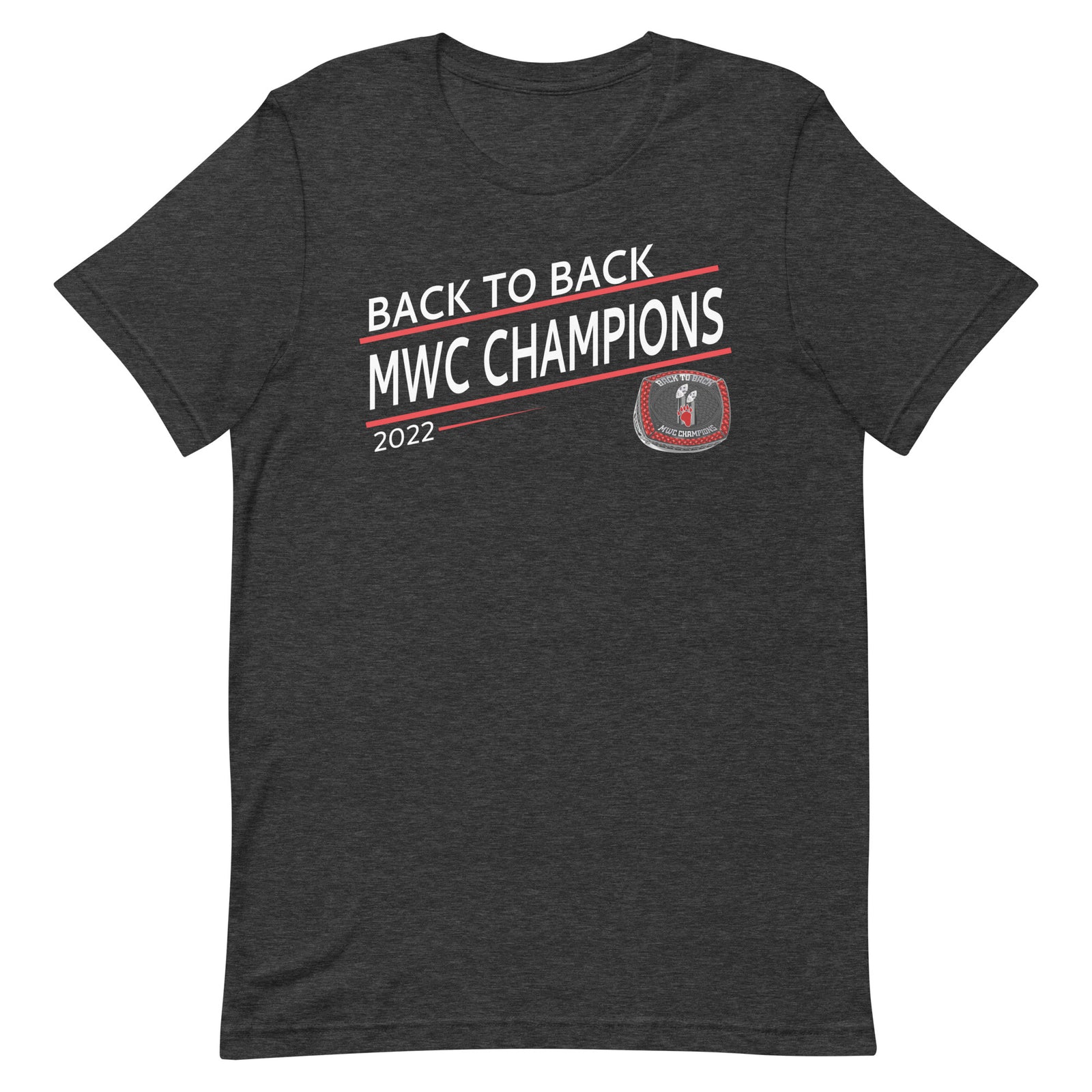 Lake Forest College MWC Champions Unisex t-shirt