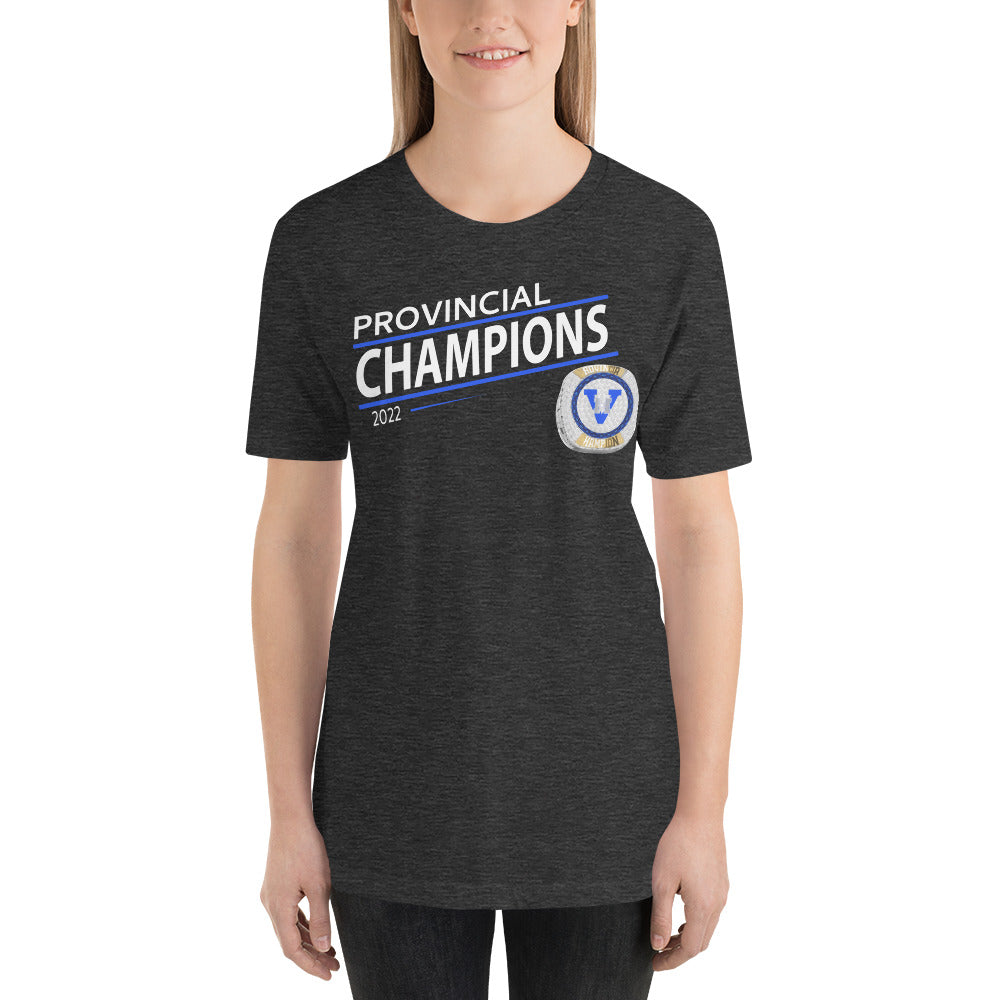 Hafford High School Provincial Champions Unisex t-shirt