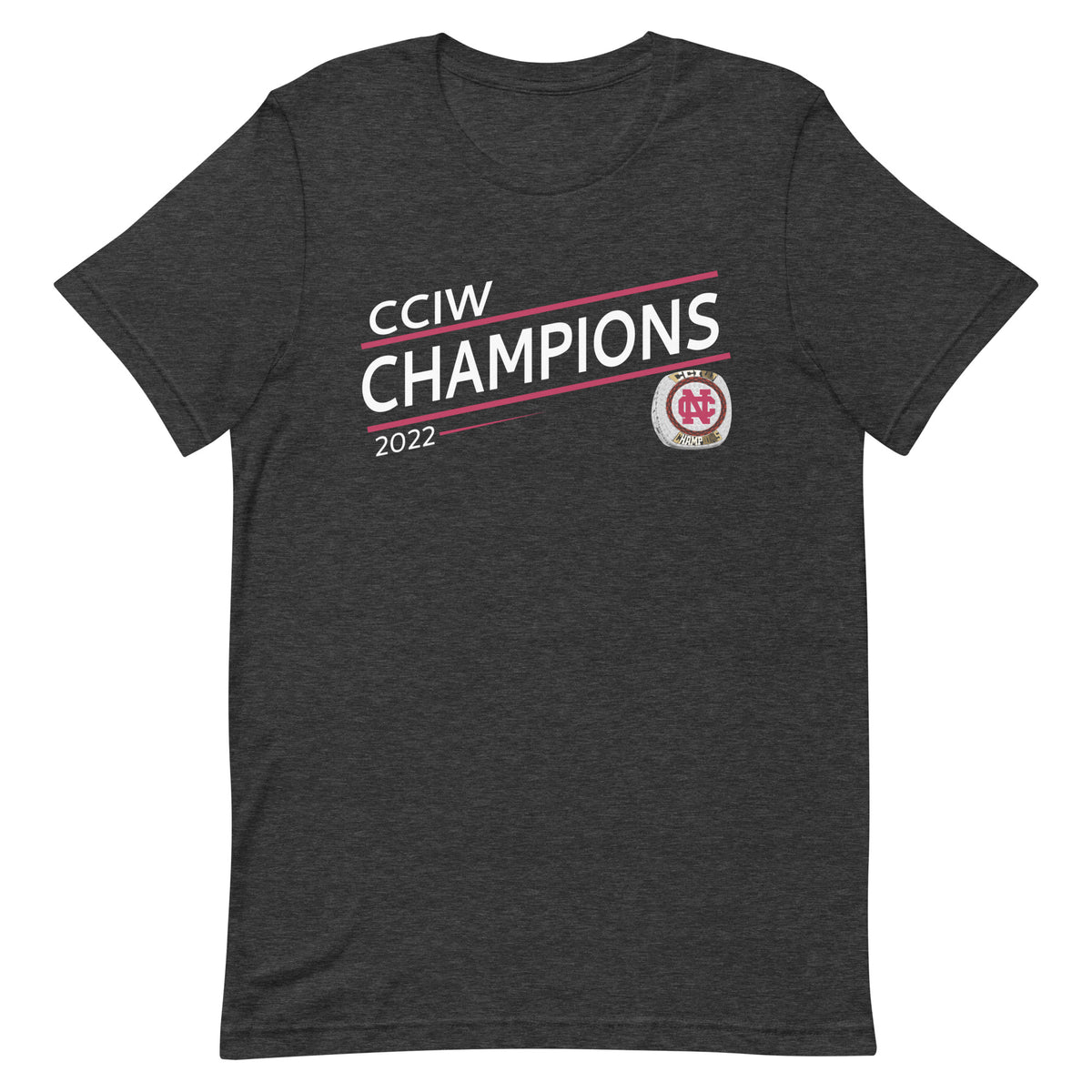 North Central College 2022 CCIW Championship Ring Unisex t-shirt
