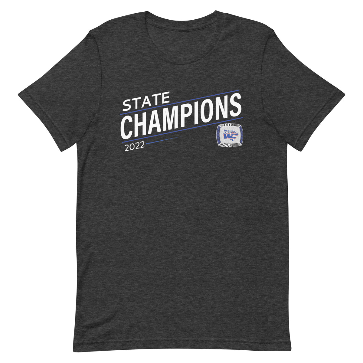 Water Canyon High School 2022 State Championship Ring Unisex t-shirt