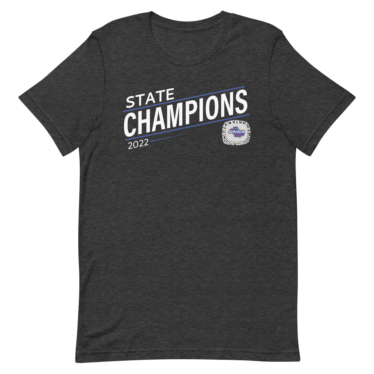 Northeast Georgia Football Officials Association 2022 State Championship Ring Unisex t-shirt