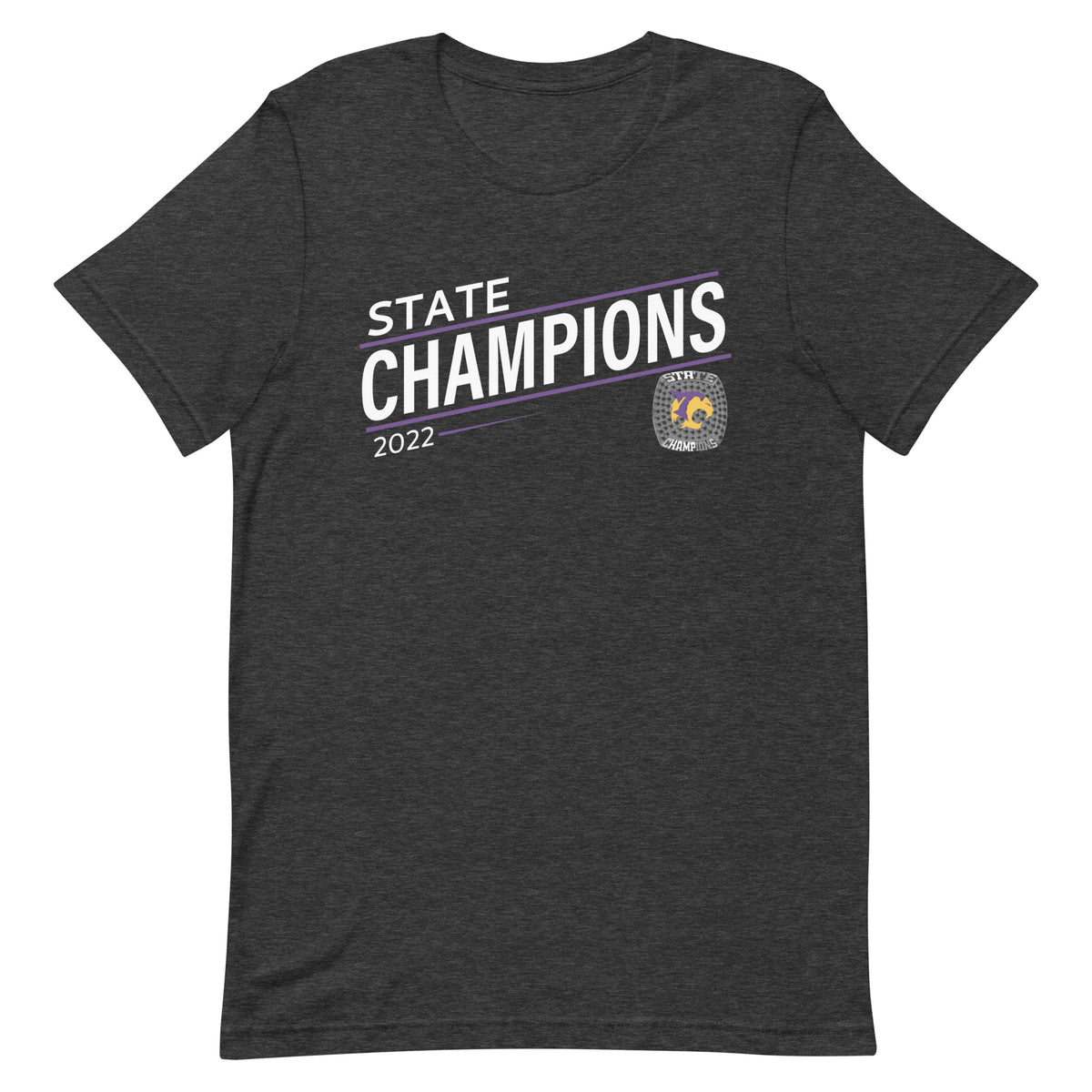 Hot Springs County High School 2022 State Championship Ring Unisex t-shirt