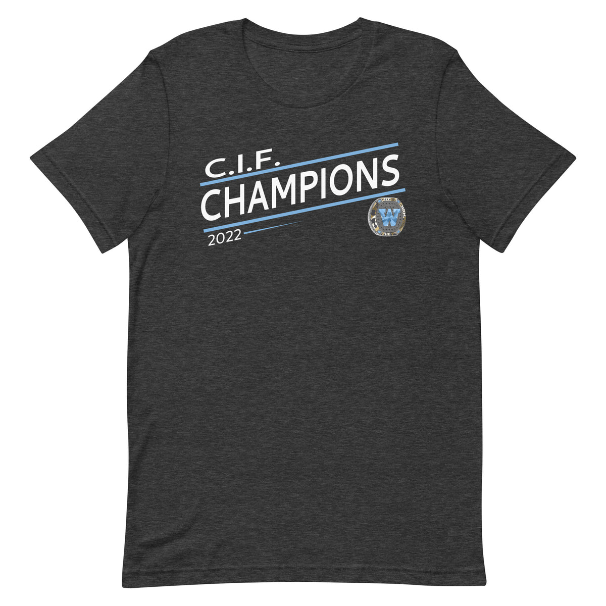 Walnut Football 2022 State Championship Ring Unisex t-shirt