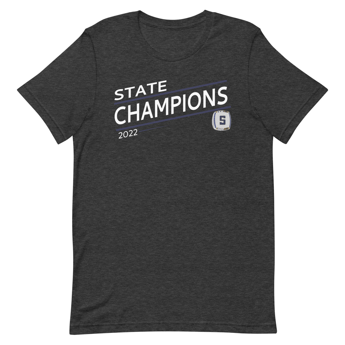 Skaneateles High School Soccer 2022 State Championship Ring Unisex t-shirt