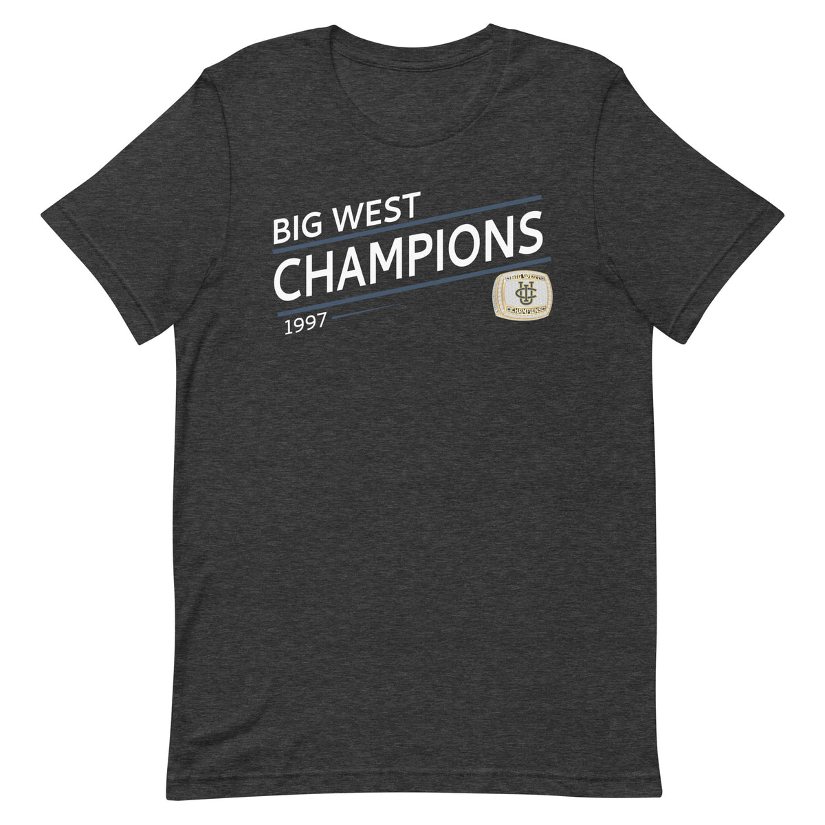 University of California at Irvine Soccer 1997 State Championship Ring Unisex t-shirt