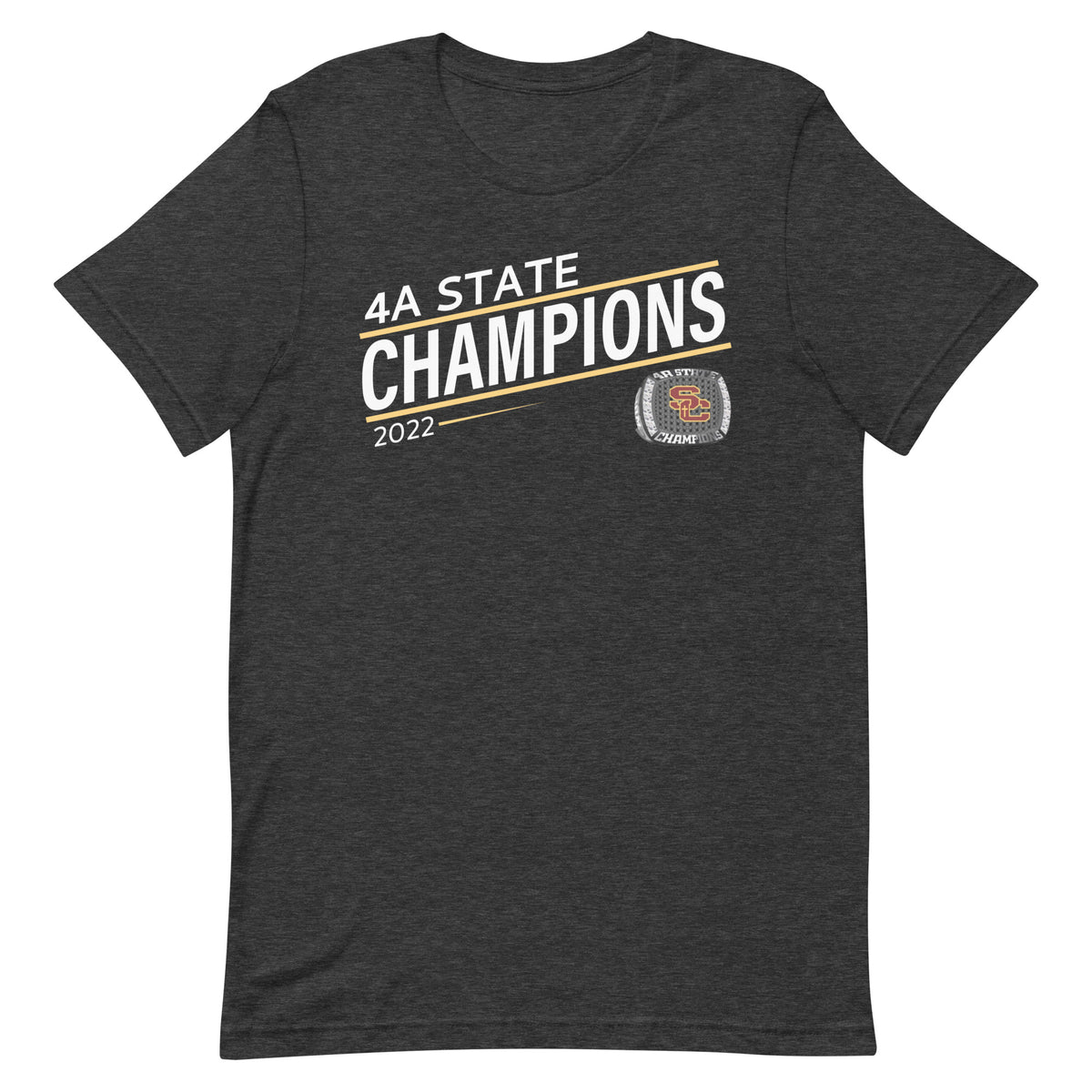 Salpointe Catholic Softball Yellow 2022 State Championship Ring Unisex t-shirt