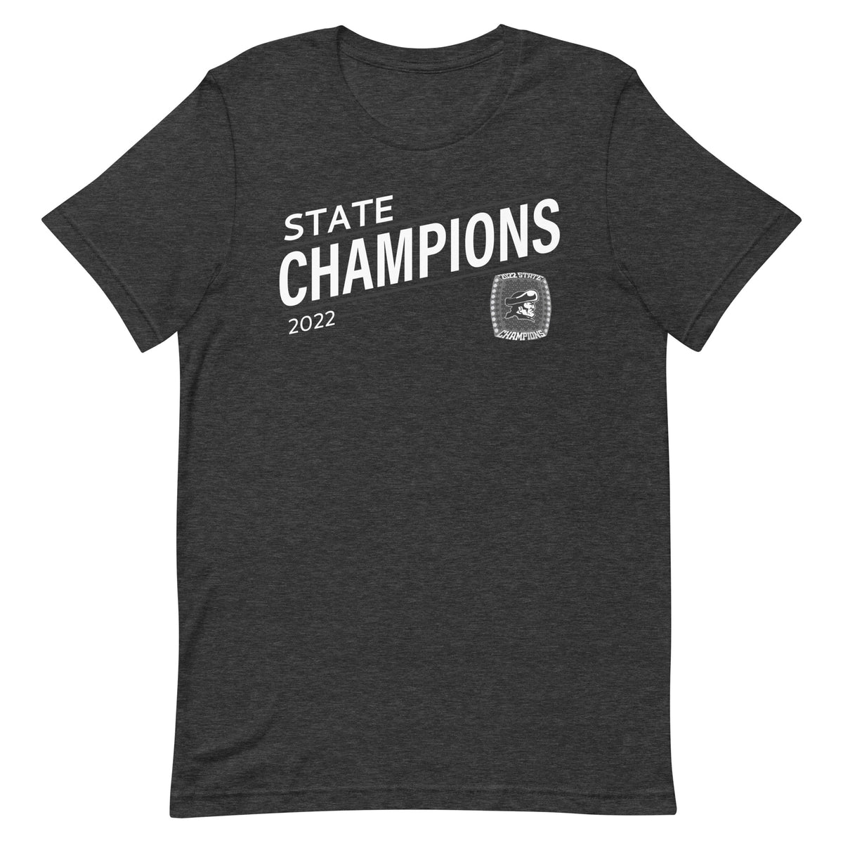 Pilgrim High School Lacrosse 2022 State Championship Ring Unisex t-shirt