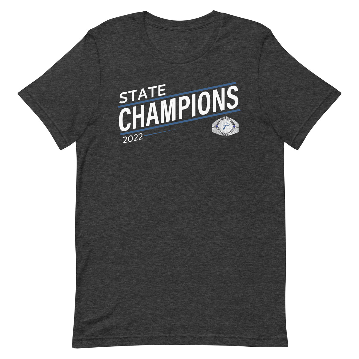 Denver Christian High School Cheer 2022 State Championship Ring Unisex t-shirt