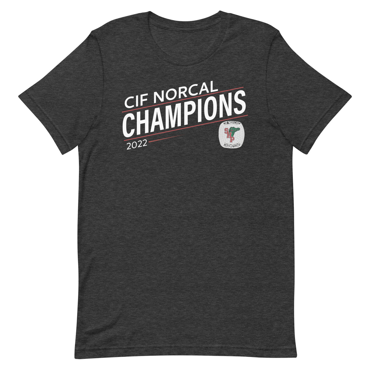 Sacred Heart Prep Water Polo 2022 State Championship Ring Unisex t-shirt