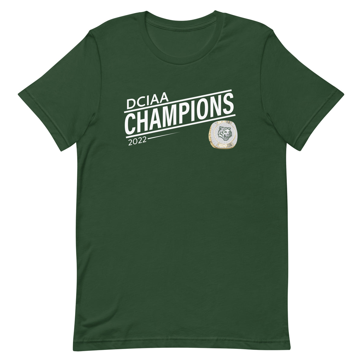 Jackson-Reed High School 2022 DCIAA Championship Ring  Unisex t-shirt