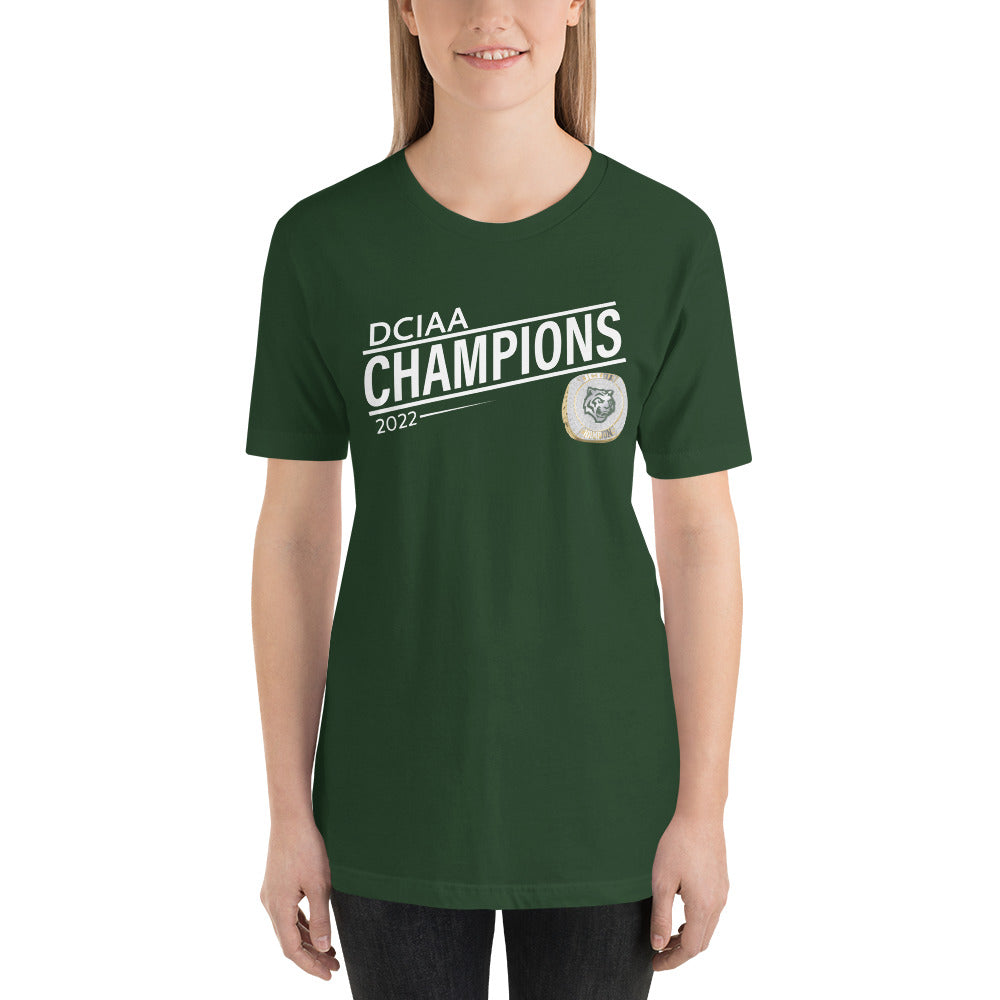 Jackson-Reed High School 2022 DCIAA Championship Ring  Unisex t-shirt
