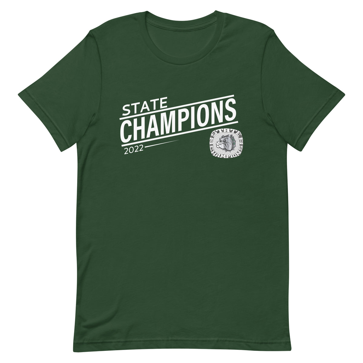 Melbourne High School Silver 2022 State Championship Ring Unisex t-shirt