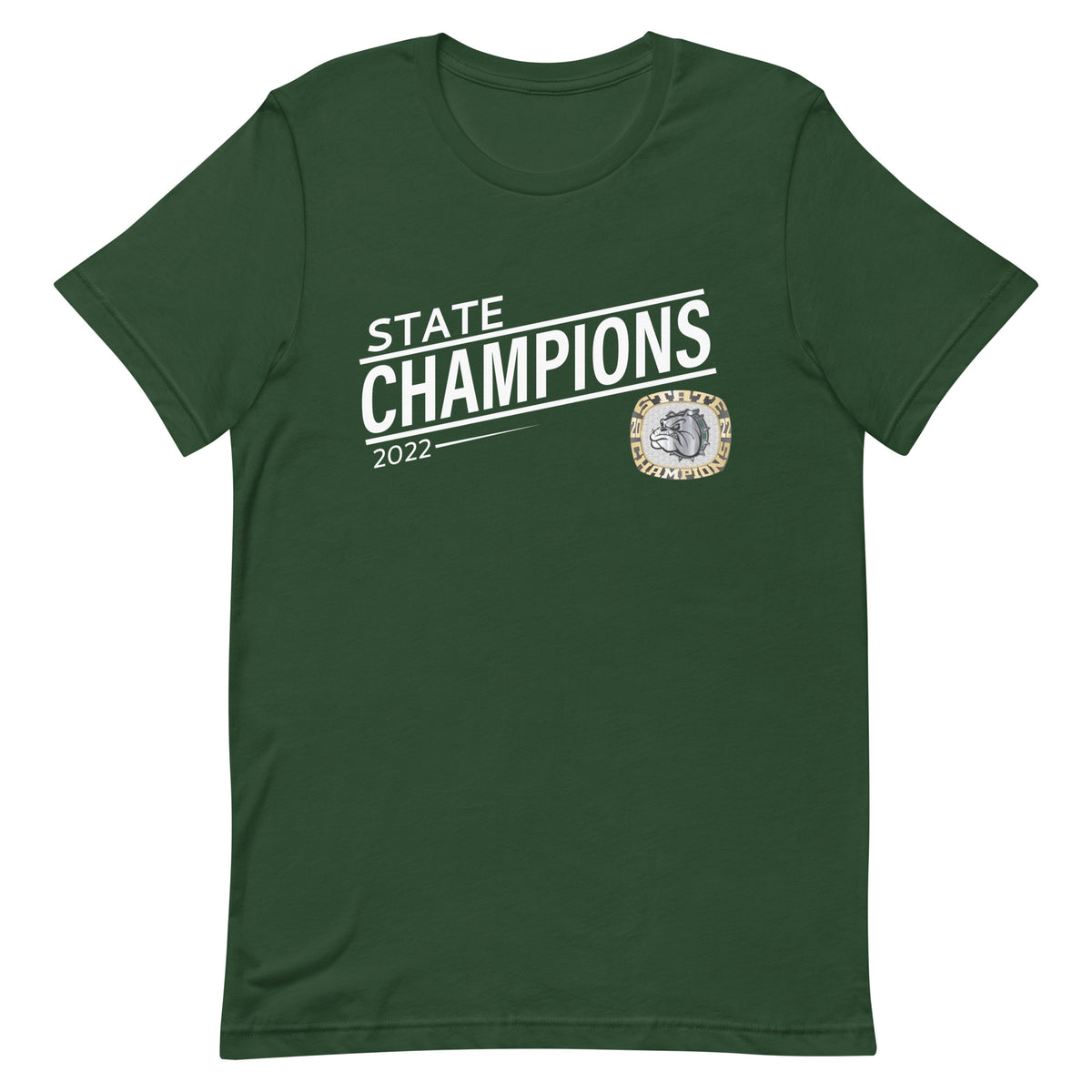 Melbourne High School Gold 2022 State Championship Ring Unisex t-shirt