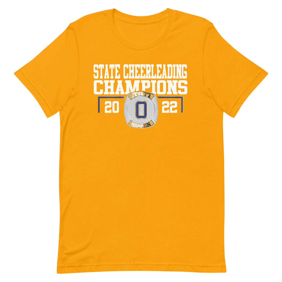 Olentangy High School 2022 Cheer State Championship Ring Unisex t-shirt