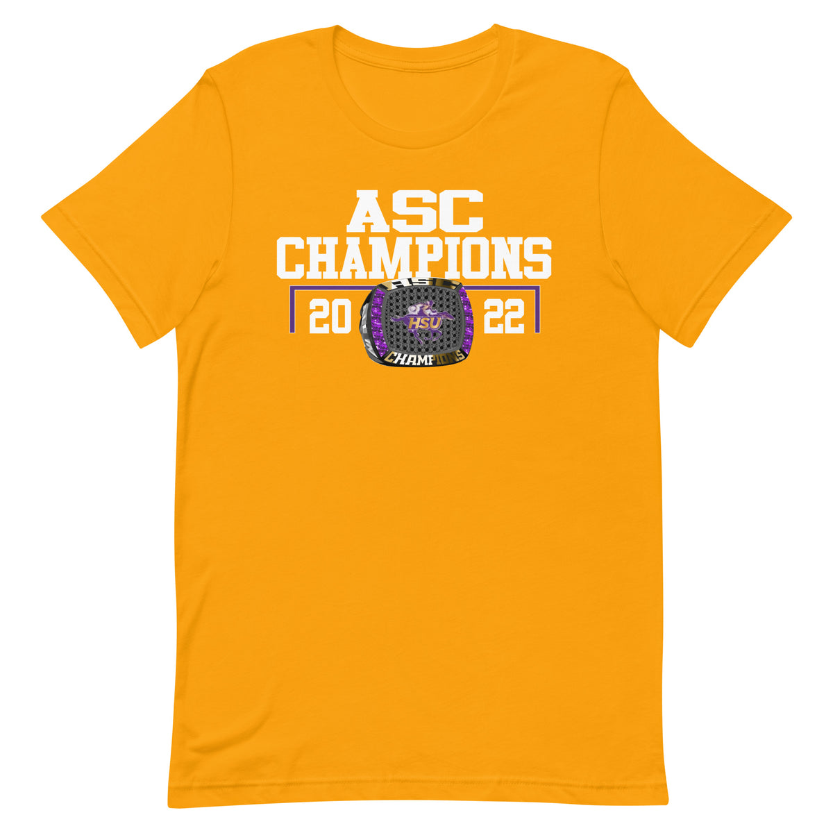 Hardin-Simmons University Men’s Tennis 2022 Blackcast  ASC Championship Ring Unisex t-shirt