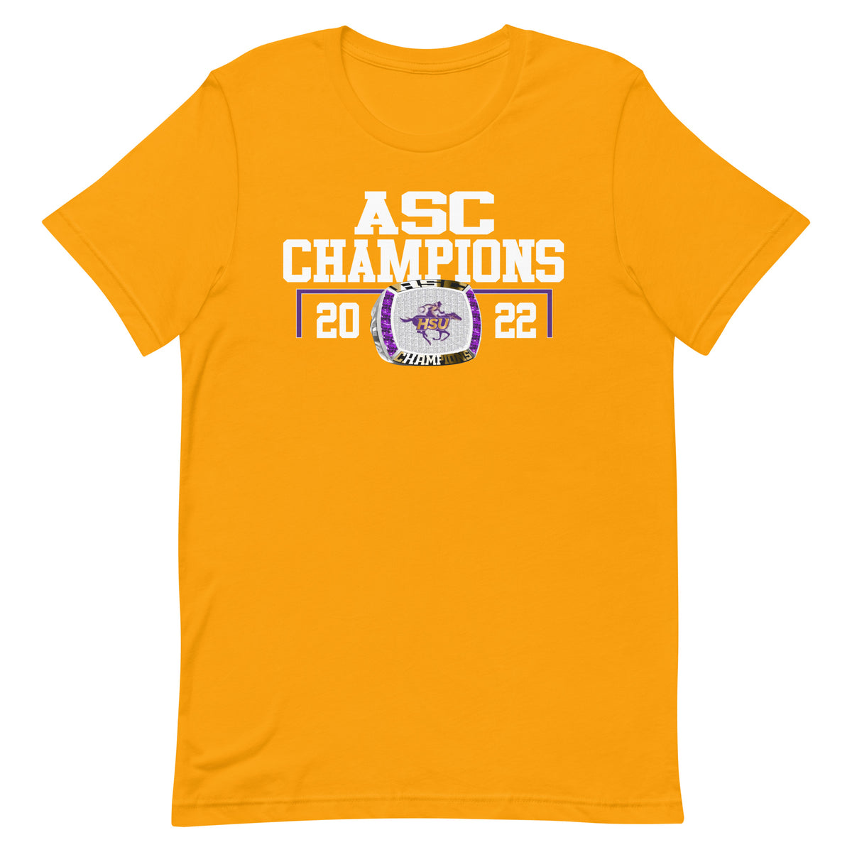 Hardin-Simmons University Men’s Tennis 2022 Silver Lasium ASC Championship Ring Unisex t-shirt