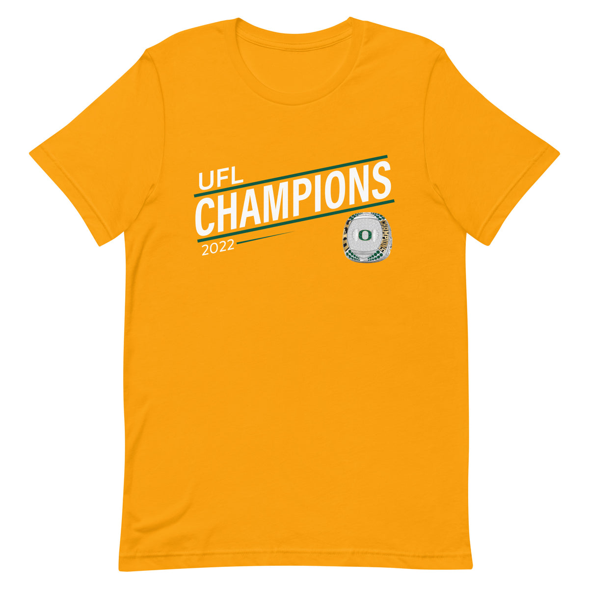 Motorcity Outlaws 2022 UFL Championship Ring Unisex t-shirt