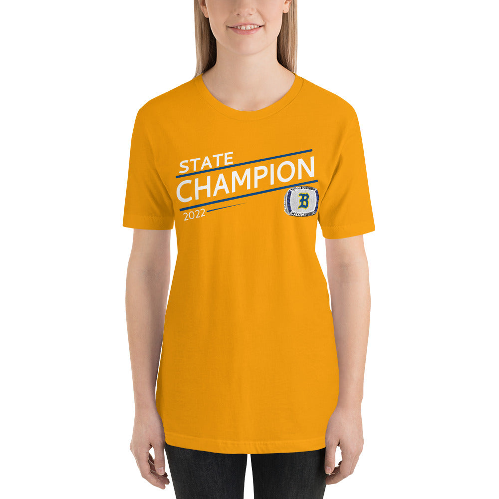 Clear Spring High School 2022 State Championship Ring Unisex t-shirt