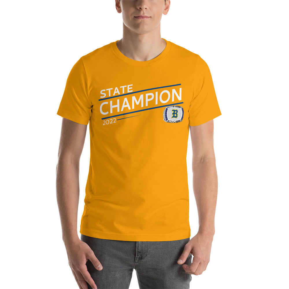 Clear Spring High School 2022 State Championship Ring Unisex t-shirt