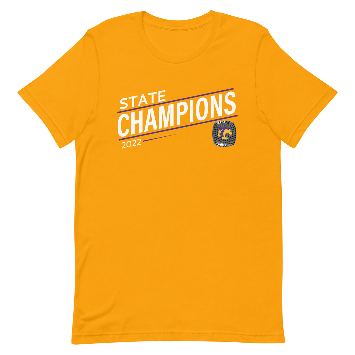 Hot Springs County High School 2022 State Championship Ring Unisex t-shirt