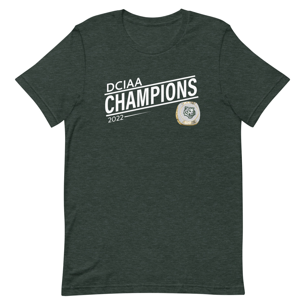 Jackson-Reed High School 2022 DCIAA Championship Ring  Unisex t-shirt