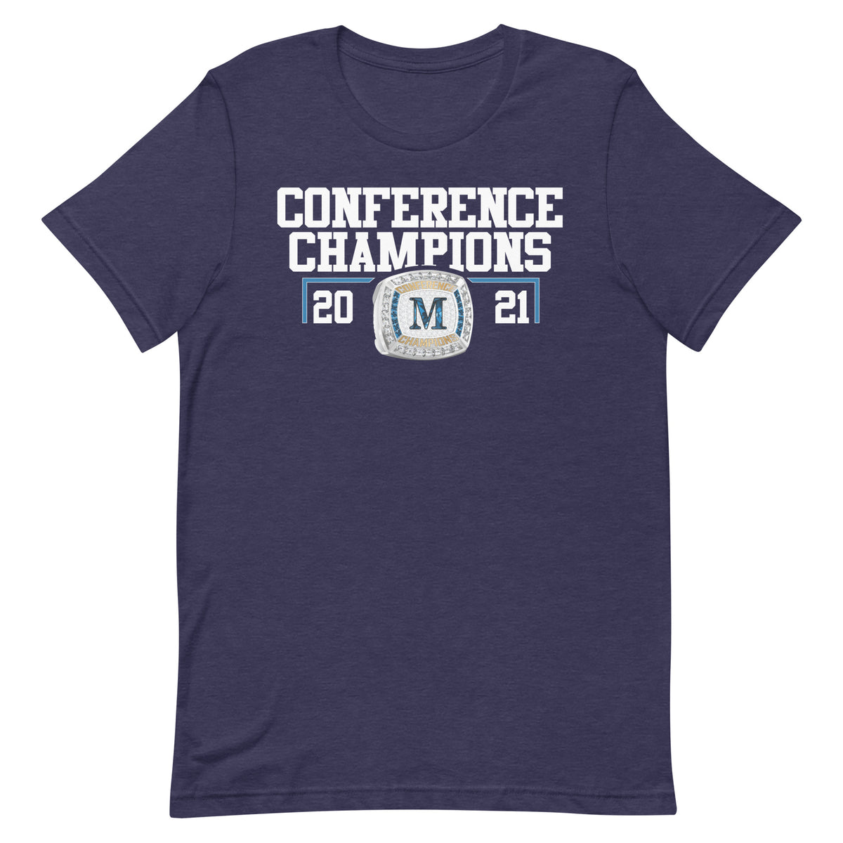 Marian University 2021 Hockey Conference Championship Ring Unisex t-shirt