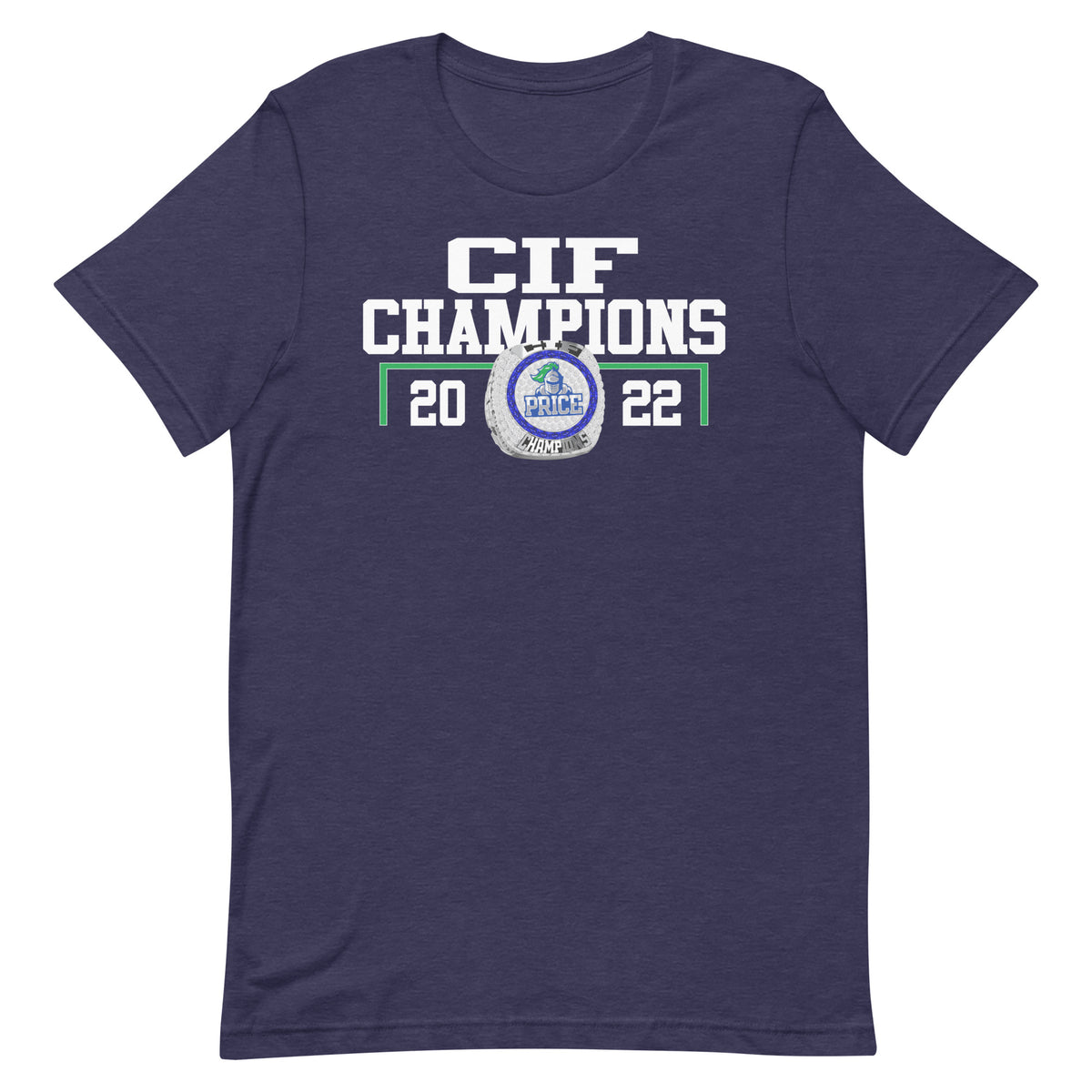 Frederick KC Price III Christian High School CIF Champions Unisex t-shirt