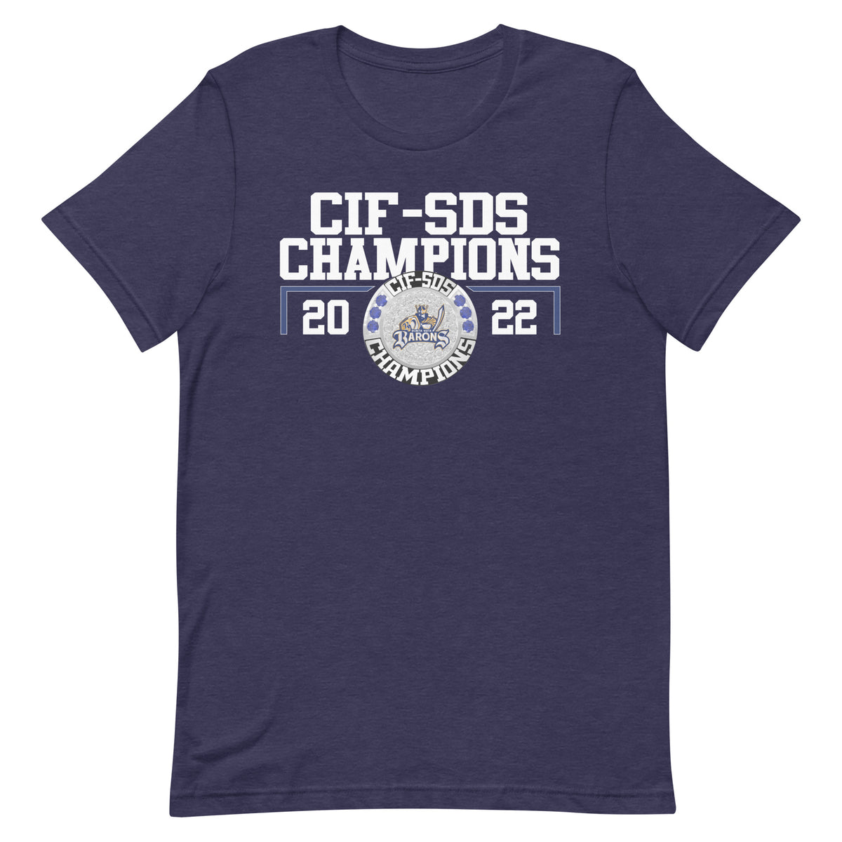 Bonita Vista Women’s Water Polo 2022 CIF-SDS Championship Ring Unisex t-shirt
