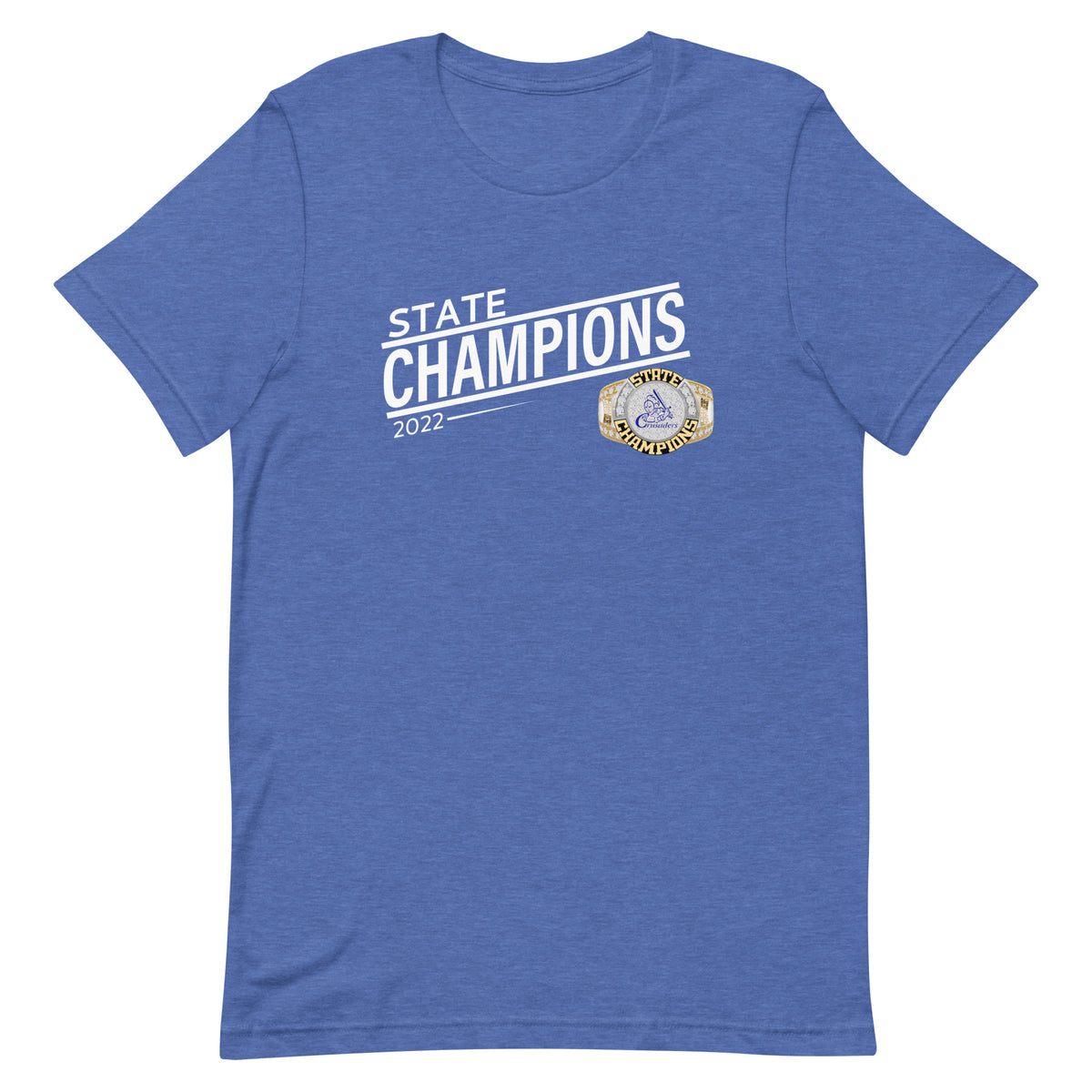 Christ the King Crusaders 2022 State Championship Ring Unisex t-shirt