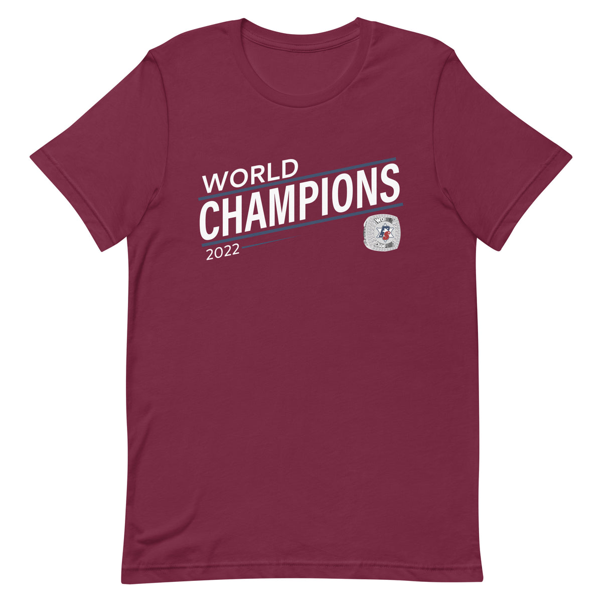 Police Softball Blue Line 2022 World Championship Ring Unisex t-shirt
