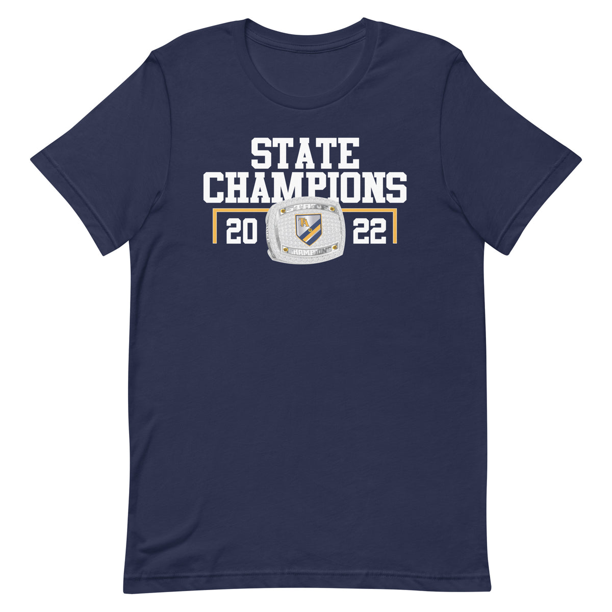 Tuscaloosa Academy Men’s Soccer 2022 State Championship Ring Unisex t-shirt