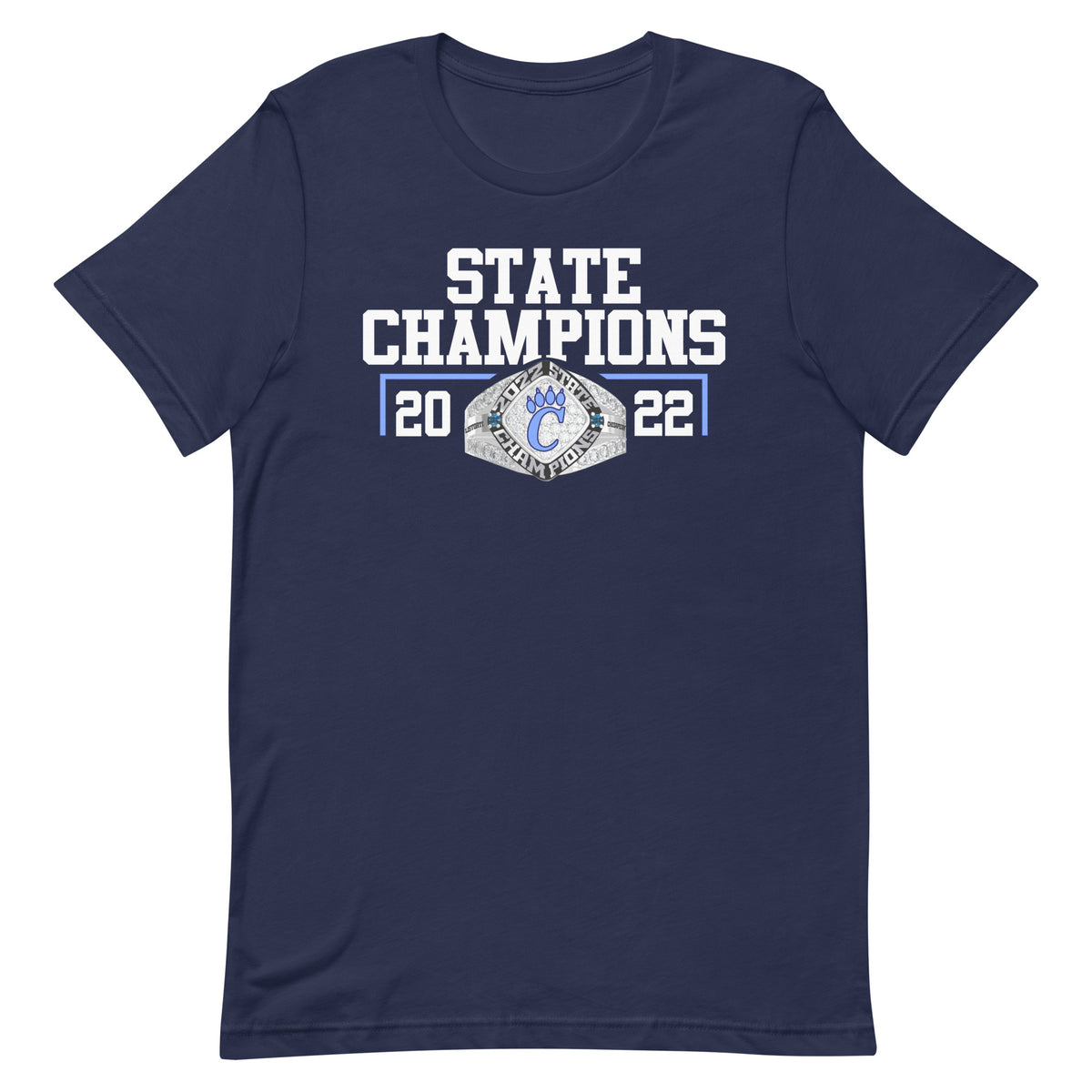 Chesapeake High School 2022 State Fashion Style Ring Unisex t-shirt