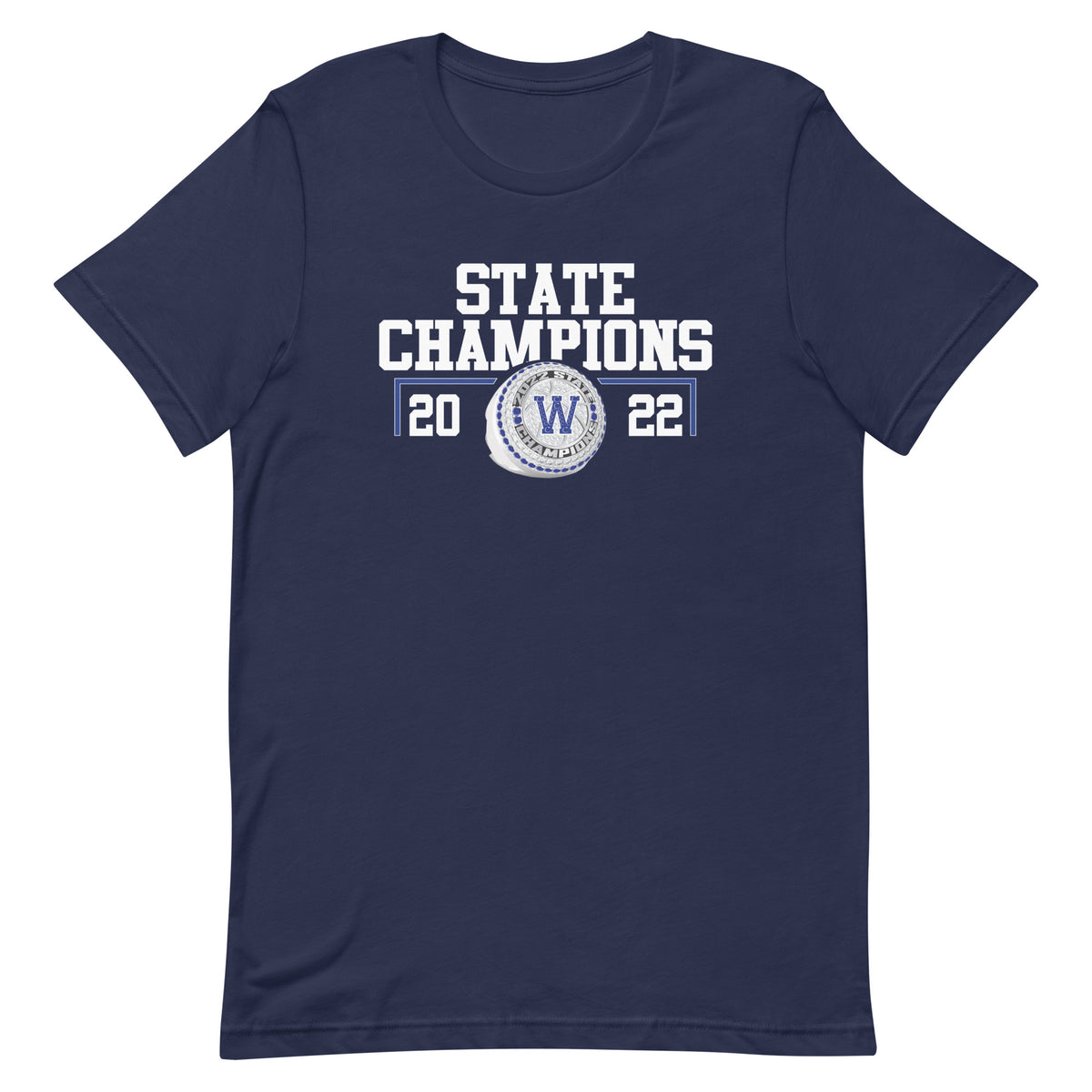 Westfield High School 2022 State Championship Ring Unisex t-shirt