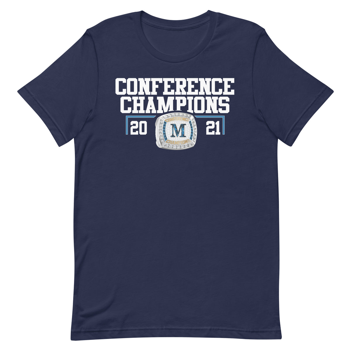 Marian University 2021 Hockey Conference Championship Ring Unisex t-shirt