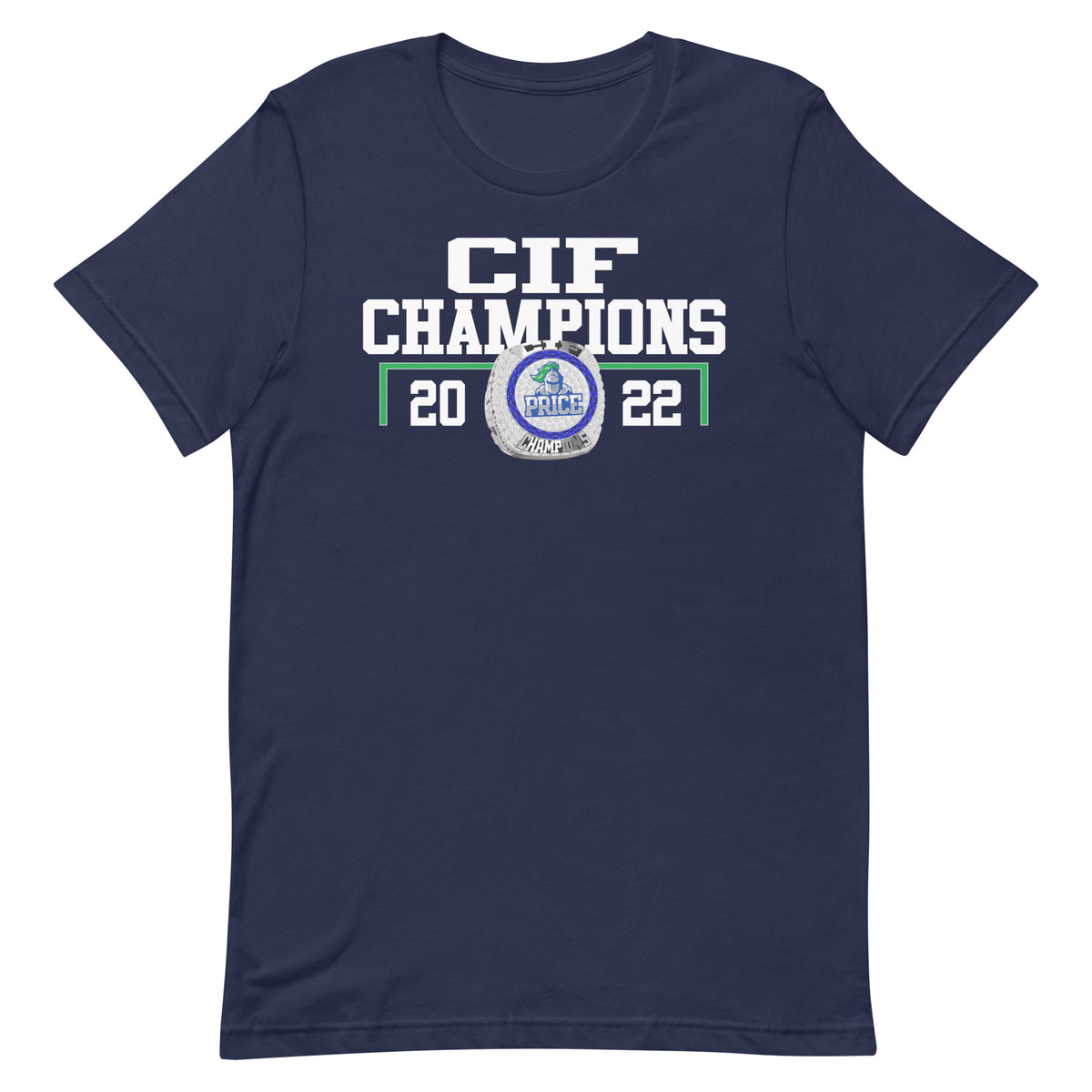 Frederick KC Price III Christian High School CIF Champions Unisex t-shirt
