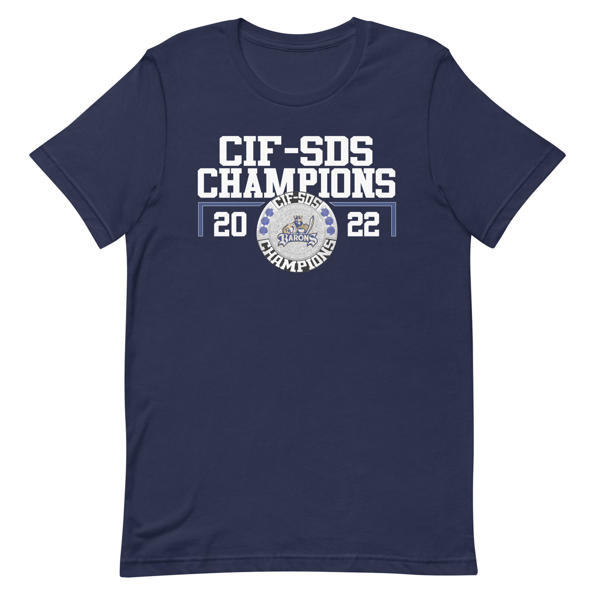 Bonita Vista Women’s Water Polo 2022 CIF-SDS Championship Ring Unisex t-shirt